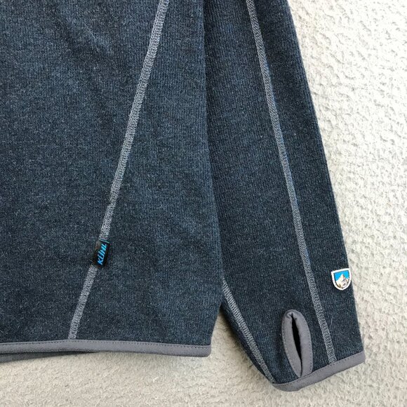 Kuhl Mens Blue Half-Zip Pullover Sweater Fleece size M - Picture 5 of 13